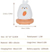Luce Notturna Bambini Silicone USB Ricaricabile Regolabile Per Cameretta Bambini