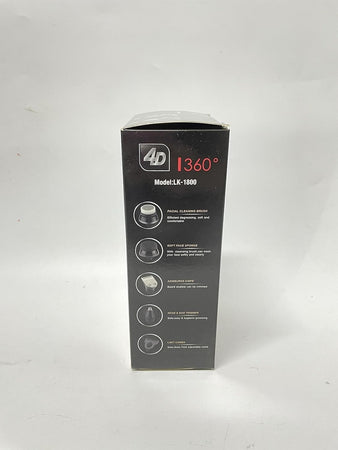 Rasoio elettrico da uomo,5 in 1, rasoio per il viso 4D con testina flottante