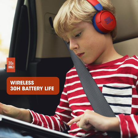 Cuffie wireless per bambini JBL Jr310BT Bluetooth con microfono sotto 85 dB