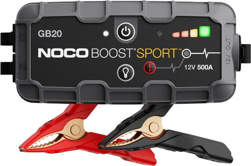 Avviatore di emergenza al litio NOCO Boost GB20 UltraSafe 500A 12V per veicoli