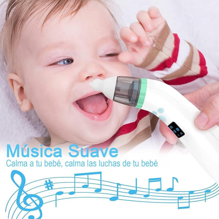 Pulitore nasale elettrico per bambini, aspiratore di muco per bambini