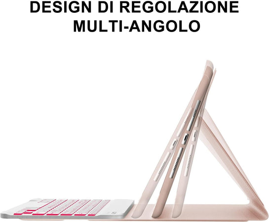 Tastiera per iPad 9 Generazione Custodia con Tastiera per iPad 9 10.2"