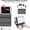 Cover e Tastiera per iPad 9a/8a/7a Generazione, per iPad 10.2 Retroilluminata