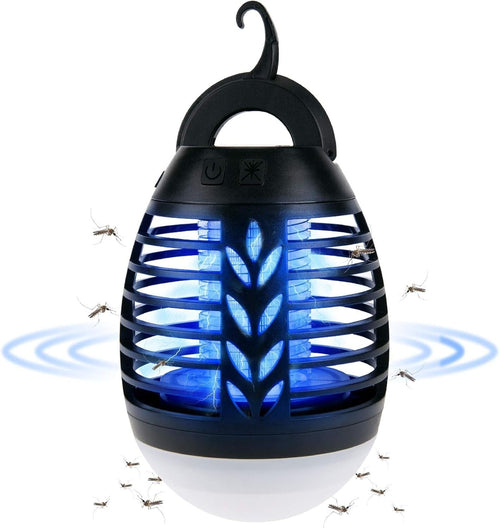 Lampada antizanzare campeggio per esterni con batteria ricaricabile USB 2 in 1