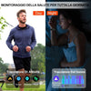 Smartwatch Orologio Uomo Donna chiamate Contapassi Sonno 112 Mod sportive IP65