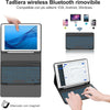 Cover e Tastiera per iPad 9a/8a/7a Generazione, per iPad 10.2 Retroilluminata