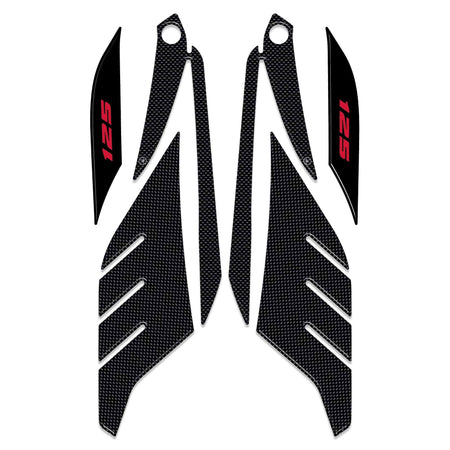 ADESIVI 3D per Scooter X max 125 PROTEZIONE compatibile per YAMAHA Xmax 2014-2016