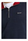 GUESS JEANS Pullover con zip a coste Uomo Guess Jeans da uomo
