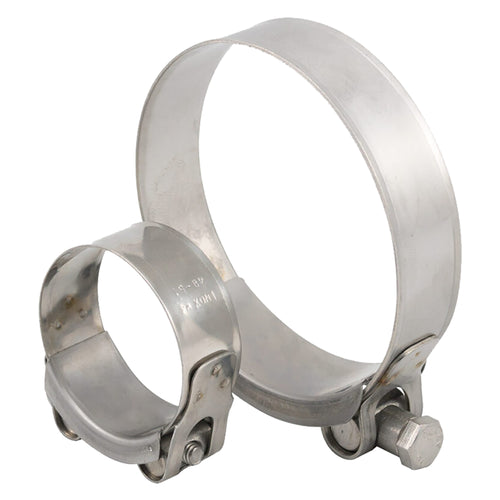 Fascetta A Morsetto Ø 36 - 39 - Banda 20 Mm - Vite M6- 25 Pezzi - Uniko