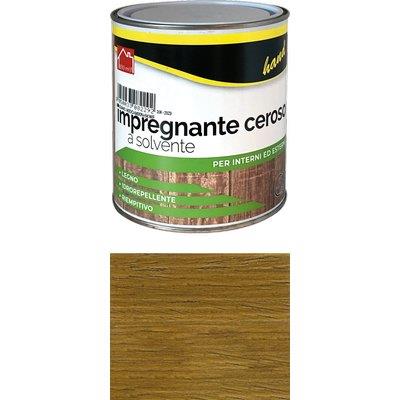 Impregnante Ceroso A Solvente Workit - Noce Scuro Lt 2,5- 2 Pezzi
