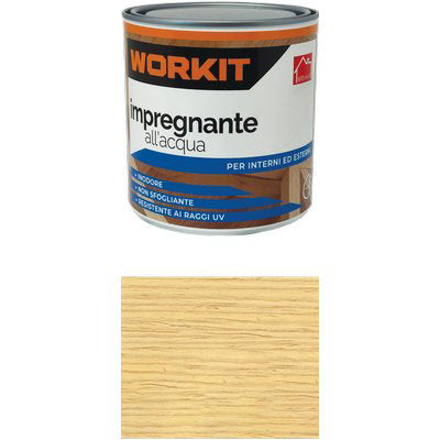 Impregnante Acqua Workit - Trasparente Ml 750- 6 Pezzi