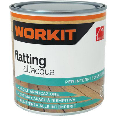 Flatting Acqua Workit - Trasparente Ml 750- 6 Pezzi