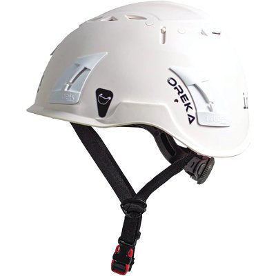 Elmetto Sicurezza Oreka Irudek - Abs Bianco + Regolazione A Cricchetto- 1 Pezzi