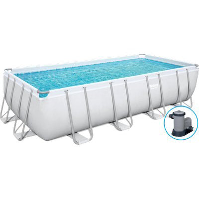 Piscina Power Steel 56465 Bestway - Filtro Lt/H 5.678 Cm 549X274 H.Cm 122- 1 Pezzi