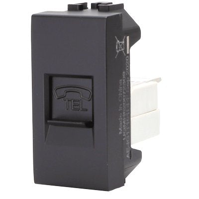 Presa Plug 6/4 Abl - Nero- 8 Pezzi
