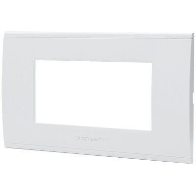 Placca Coprifrutti Abl - Bianco Posti 4 Mm 140X85- 8 Pezzi