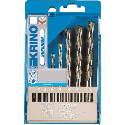 Punta Trapano Widia Superior 03060 Astuccio Krino - Mm 3,0/10 Cf=Pz 7- 1 Confezioni