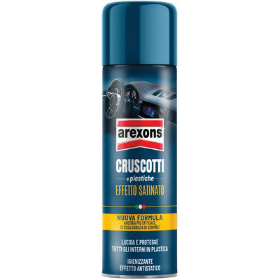 Lucida Cruscotto Auto Spray Arexons - Satinato Ml 400- 2 Pezzi