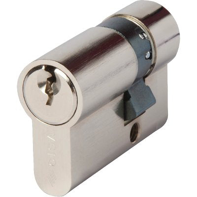 Mezzo Cilindro Sagomato 0G304-12 Hand Cisa - Ottone Nic Chiavi 3 Camma Din Mm 40 30+10- 1 Pezzi