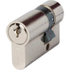 Mezzo Cilindro Sagomato 0G304-12 Hand Cisa - Ottone Nic Chiavi 3 Camma Din Mm 50 40+10- 1 Pezzi