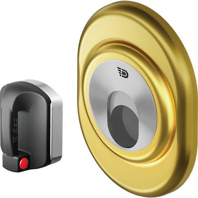 Defender Magnetico Mrm500F Regolabile Hand Disec - Inox Ottone Lucido F.S I.Mm 38 D.Mm 50 H.Mm 14- 25- 1 Pezzi