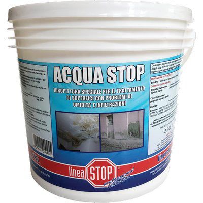 Idropittura Acqua Stop Dixi - Lt 5- 1 Pezzi