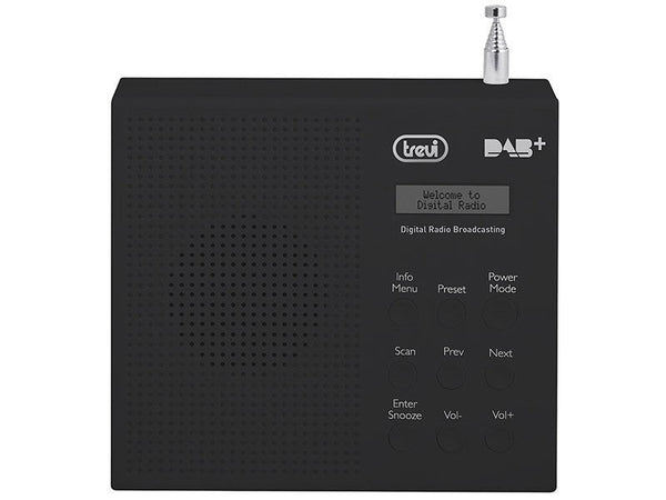 RADIO DIGITALE DAB+ TREVI DAB 791 R Ricaricabile snooze dab / dab+ e fm