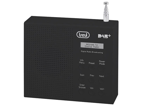 RADIO DIGITALE DAB+ TREVI DAB 791 R Ricaricabile snooze dab / dab+ e fm