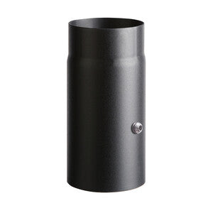 Tubo Porcellanato C/Combust D 13Xh20Cm Nero Top- 1,0 Pz
