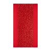 Nastro per decorazioni natalizie rosso con motivi decorativi da 270 cm