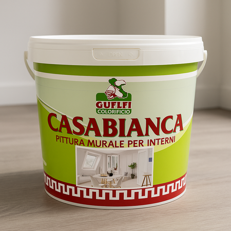 Tempera Casabianca Per Interni Lt.14 Bianca Guelfi