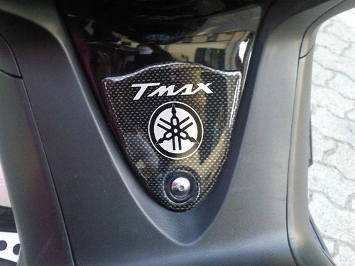 ADESIVO Resinato 3D CARBONIO x PEDANA TMAX+DIAPASON MOTO YAMAHA T MAX 500 08/11