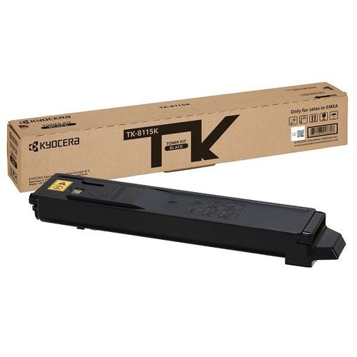 KYOCERA TK-8115K Toner nero per ECOSYS M8124_M8130cidn da 12.000 pagine (ISO/IEC 19798)