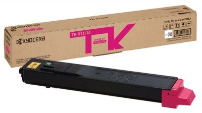 KYOCERA TK-8115M Toner magenta per ECOSYS M8124_M8130cidn da 6.000 pagine (ISO/IEC 19798)