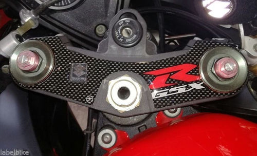 ADESIVI 3D SUZUKI GSXR 1000 PROTEZIONE PIASTRA STERZO per MOTO GSX-R 2005-2006