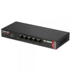 Switch Gigabit Web Managed a Lungo Raggio a 5 porte con 4 porte PoE+