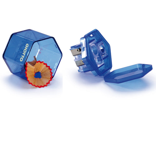 Temperamatite A 3 Fori C/Serbatoio Giotto