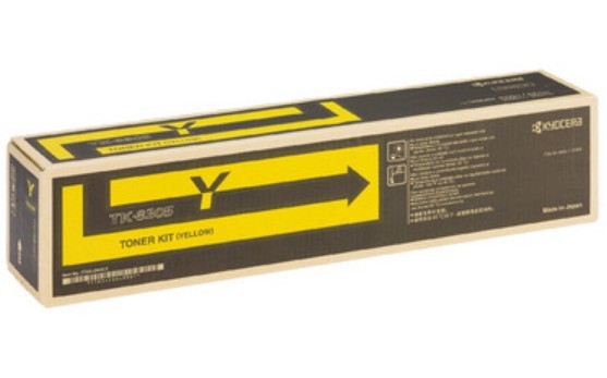 KYOCERA TK-8305Y Toner Giallo per TASKalfa 305Xci/355Xci da 15.000 pagine in formato A4 copertura