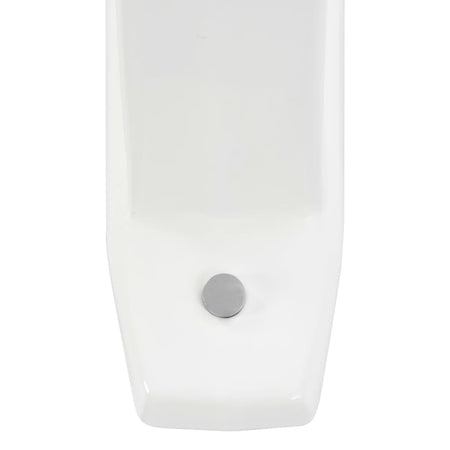 Schermo per Orinatoio Pannello per Privacy a Parete in Ceramica Bianco