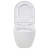 WC a Muro con Sciacquone Nascosto in Ceramica Bianco 36 x 50 x 41,5 cm