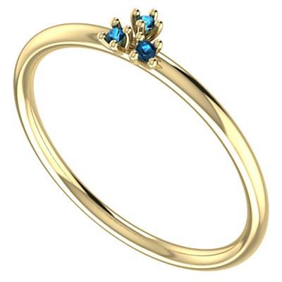 PdPaola - Blossom Daisy Gold Ring 12