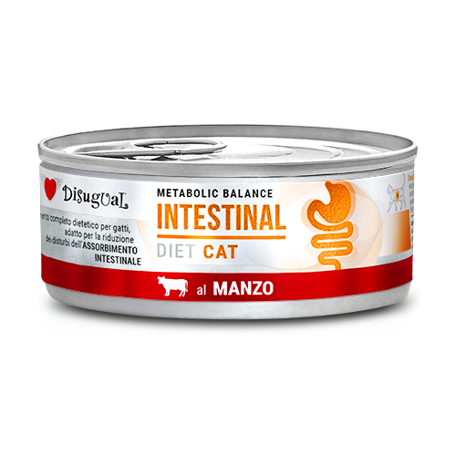 Disugual Metabolic Balance Intestinal gusto Manzo per Gatti Adulti 85gr