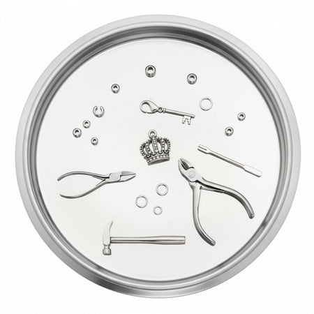 Galleggiante Ad Aria Inox Kit Completo Per Contenitore- - Ø Mm.420 Per Contenitore Inox Da Lt.100 - 1 Pezzi Belvivere