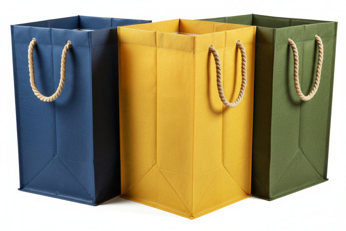 Borsa Per Raccolta Differenziata- - Dimensioni Singola Borsa Cm.26X35X49H. - Pz.3 - 6 Serie Xtra