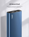 Power bank portatile TOPK 20000mAh Ricarica rapida USB C 3 uscite 3 ingressi