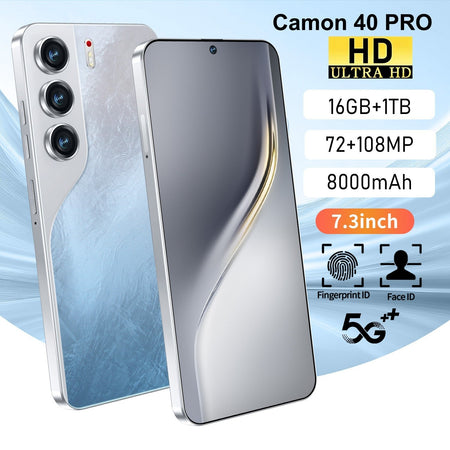 Cellulare Smartphone Android Camon 40 Pro 5G 16 GB + 1TB NERO Dual SIM NERO