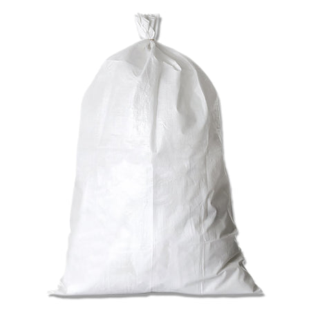 Sacco In Polipropilene Cm 35 X 50 Bianco - 10 Kg Circa- 100 Pezzi - Senza Marca