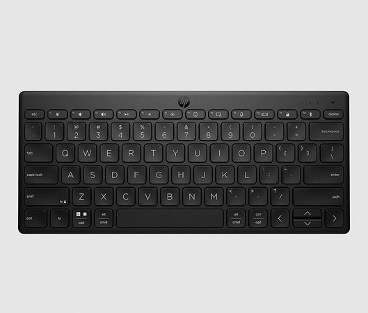 HP 350 Tastiera Wireless e Bluetooth 5.2, Connessione Multi-dispositivo, Qwerty