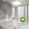 LEZOE Lampada da soffitto a LED con sensore di movimento, 18 W, 1800 lm