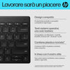 HP 350 Tastiera Wireless e Bluetooth 5.2, Connessione Multi-dispositivo, Qwerty